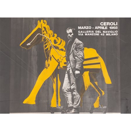 CEROLI MARZO - APRILE 1968 GALLERIA DEL NAVIGLIO