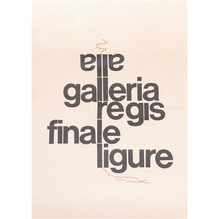 ALLA GALLERIA REGIS DI FINALE LIGURE