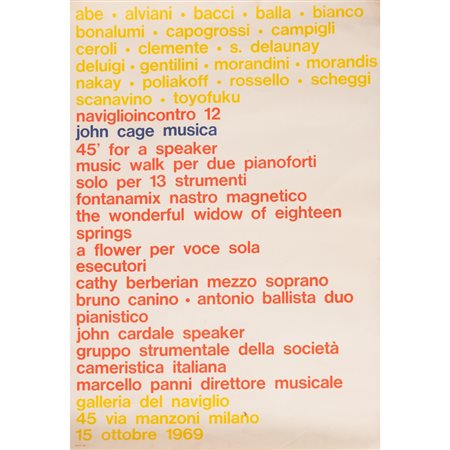 NAVIGLIOINCONTRO12 JOHN CAGE MUSICA GALLERIA ....