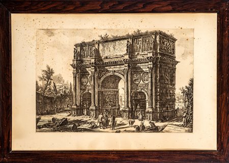 Giovanni Battista Piranesi, Veduta dell’Arco di Costantino