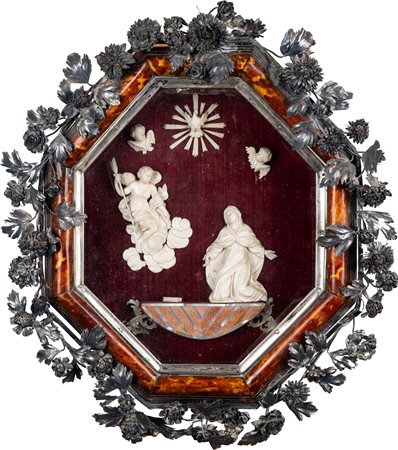 Bottega dei fratelli Tipa, Trapani secolo XVIII - Estasi di Santa Teresa d'Avila
