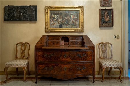 Ribalta a urna lastronata, secolo XVIII.