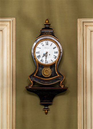 Robert, orologio a pendolo neuchateloise. Svizzera, 1810.