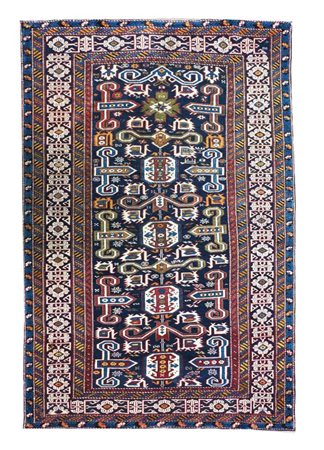  
Tappeto Perepedil Caucaso, fine XIX Secolo
 173 x 110 cm