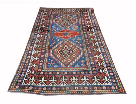  
Tappeto Kazak Caucaso, fine XIX Secolo
 225 x 135 cm