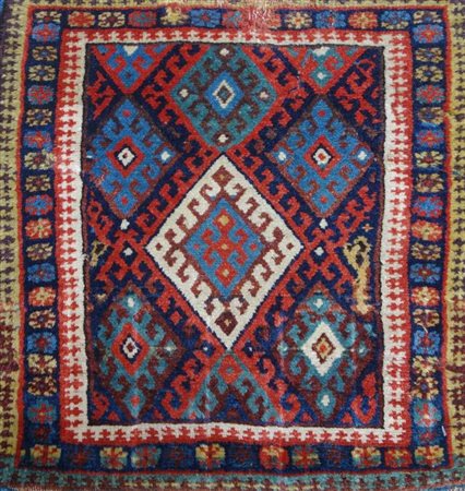 
Jaff Khorjin Curdi, Persia occidentale, fine XIX Secolo
 57 x 55 cm