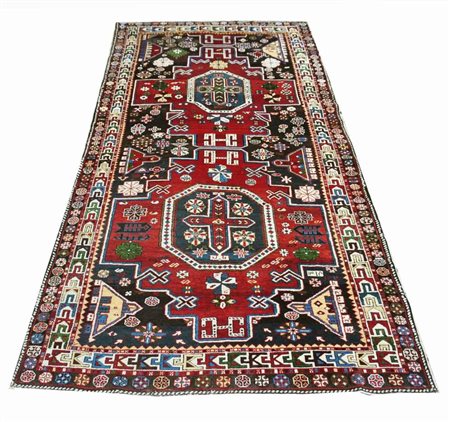 
Tappeto Konagkend area di Shirvan, Caucaso, primi ‘900
 250 x 133 cm