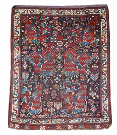 
Tappeto Qashqai o Khamseh Persia meridionale, XIX Secolo
 94 x 76 cm