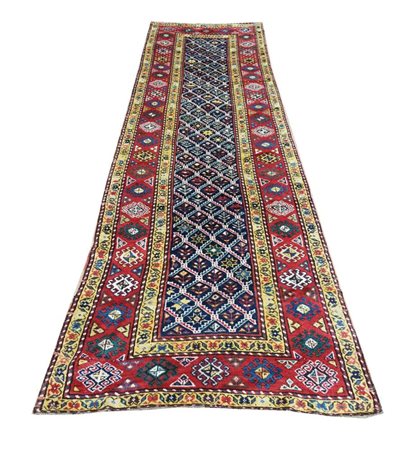  
Tappeto Shahsavan Caucaso/Persia nord-occidentale, fine XIX Secolo
 380 x 106 cm