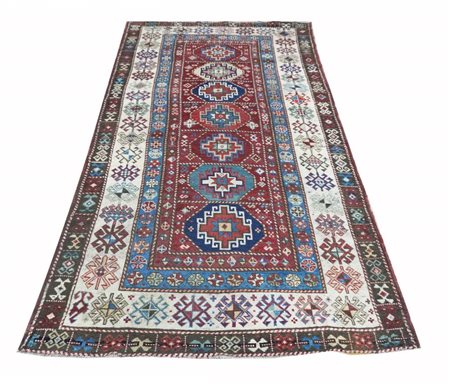  
Tappeto Mogan Caucaso, fine XIX Secolo
 247 x 123 cm