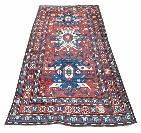  
Tappeto Karabagh Caucaso, 1900 circa
 240 x 125 cm