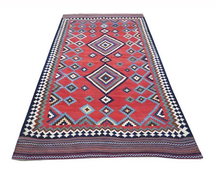  
Kilim Gashgai o Luri Persia meridionale, XIX Secolo
 275 x 155 cm
