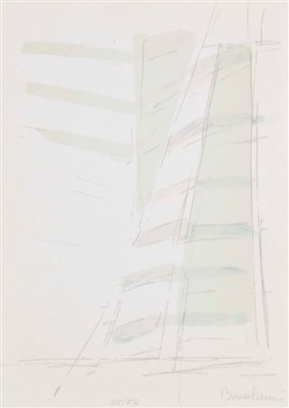 BONALUMI AGOSTINO Vimercate 1935 - 2013 Epistemologia d'Amore 1984 serigrafia...