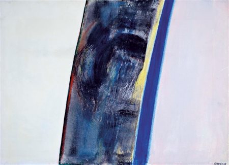 RAMPIN SAVERIO Stra' 1930 - Venezia 1992 senza titolo 1962 olio e tecnica...