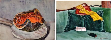 MINASSIAN LEONE Costantinopoli 1905 - Venezia 1978 Zucca arrostita 1941 -...