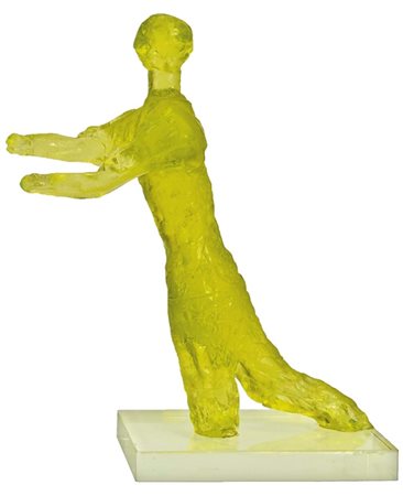 GUIDI VIRGILIO Roma 1892 - Venezia 1984 Incontro (anni '70) scultura in vetro...