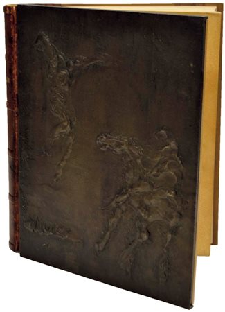 MURER AUGUSTO Falcade 1922 - Padova 1985 Crocefissione 1972 formella in...