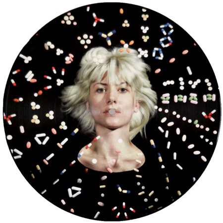 CATTELAN MAURIZIO Padova 1960 Vinile disco in vinile diam. 30,5 produced and...