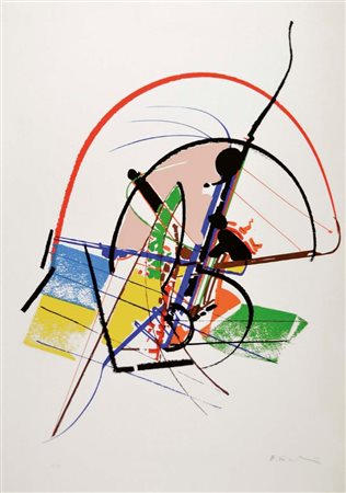 FALKENSTEIN CLAIRE Oregon (USA) 1908 - 1997 senza titolo serigrafia es. p.a....