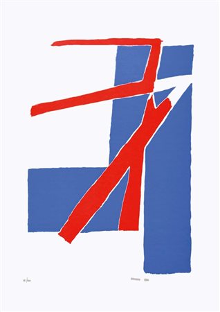 RAMPIN SAVERIO Stra' 1930 - Venezia 1992 senza titolo 1976 serigrafia es....