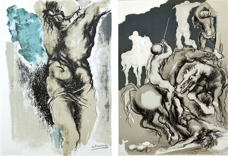 MURER AUGUSTO Falcade 1922 - Padova 1985 Torso di Cristo 1969 - Crocefissione...