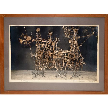 Hermann Ober - Astratto, 20° secolo