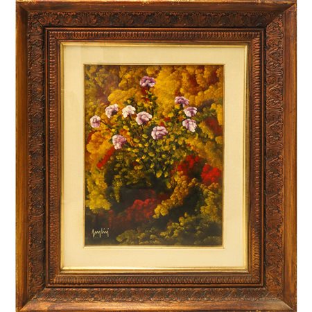 Edoardo Puglisi - Fiori, 20° secolo