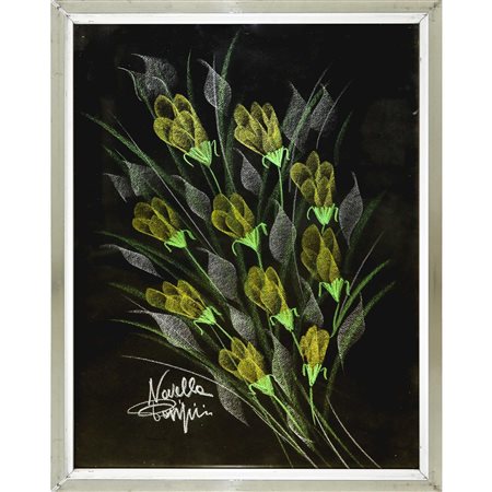 Novella Parigini (Chiusi 1921 - Roma 1993)  - Bouquet di fiori 