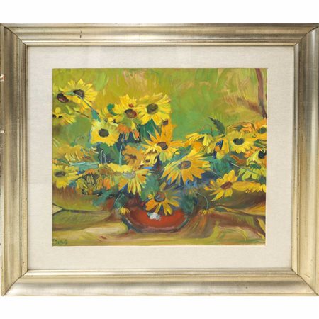 Natura morta di girasoli, 1934