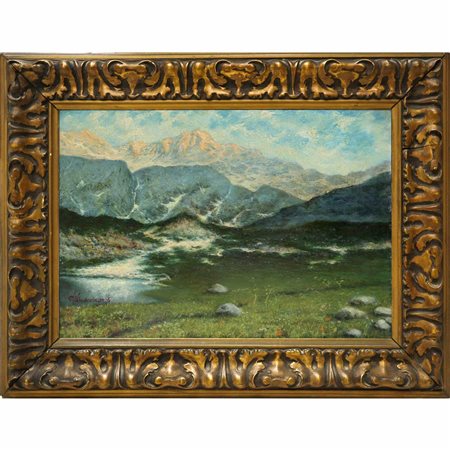 Paesaggio montano, 1926