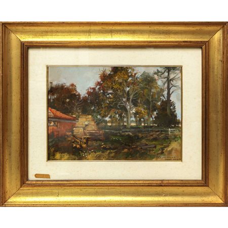 Bruno Guaitamacchi (1931 - 2005)  - Autunno vicino Dedham Sufford