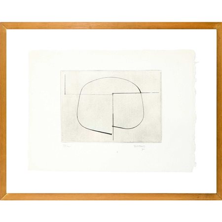 Arturo Bonfanti (1905 - 1978)  - Astratto segnico, 1970