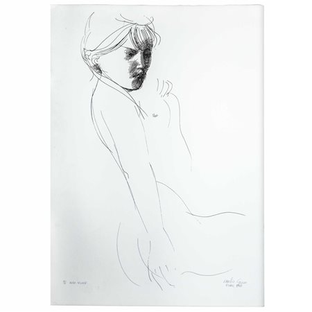 Emilio Greco (Catania 1913 - Roma 1995)  - Nudo in luce