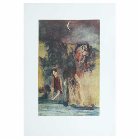Ernesto Treccani (Milano 1920 - Milano 2009)  - Senza titolo