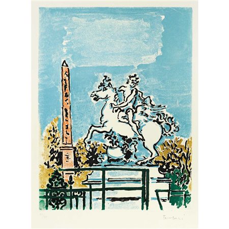Orfeo Tamburi (Jesi 28 maggio 1910 - Parigi 15 giugno 1994)  - La statua del parco