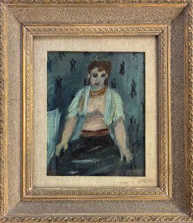 Giulio Da Milano, Torino 1895 - 1990, Odalisca