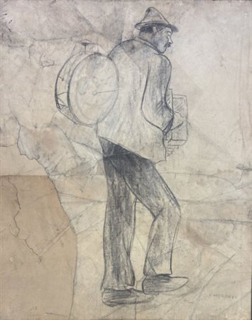Pietro Morando, Alessandria 1889 - 1980, Cantastorie