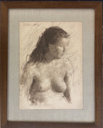 Gigi Morbelli, Orsara Bormida (AL) 1900 - Porto San Maurizio (IM) 1980, Nudo femminile