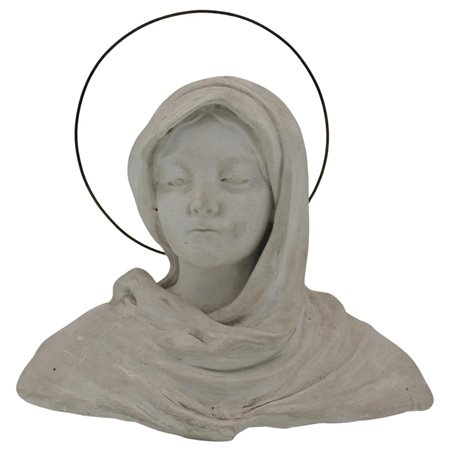 Antonio Ugo (1870/1950) (attr.) "La Madonna" Bozzetto preparatore in gesso....