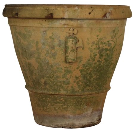 Vaso Terracotta con fascio littorio. Cm 40x45
