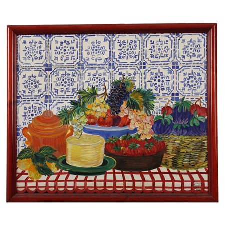 Rosanna Musotto Piazza (1929) "Natura morta" Dipinto ad olio su tela in...