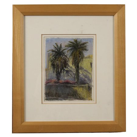Vincenzo Nucci (1941) "Impressioni di luce" Pastello su carta in cornice....