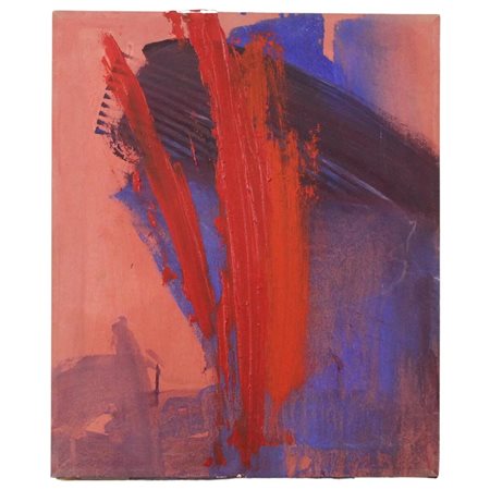 Alberto Parres (1953) "Taor e Mira" Dipinto ad olio su tela. Datato 1997. Cm...