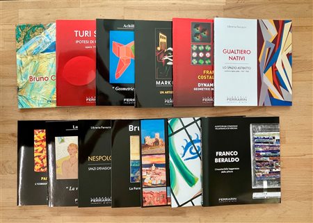 GALLERIA FERRARIN - Interessante lotto di 13 cataloghi