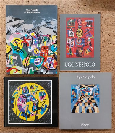 UGO NESPOLO - Lotto unico di 4 cataloghi: