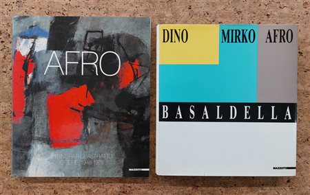 AFRO BASALDELLA - Lotto unico di 2 cataloghi: