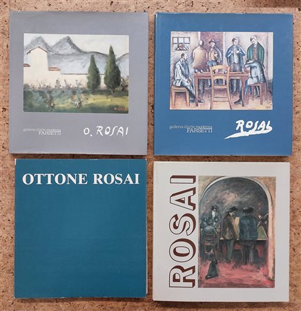 OTTONE ROSAI - Lotto unico di 4 cataloghi