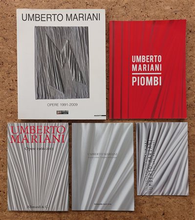UMBERTO MARIANI - Lotto unico di 5 cataloghi: