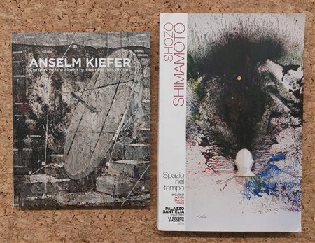 SHOZO SHIMAMOTO E ANSELM KIEFER - Lotto unico di 2 cataloghi