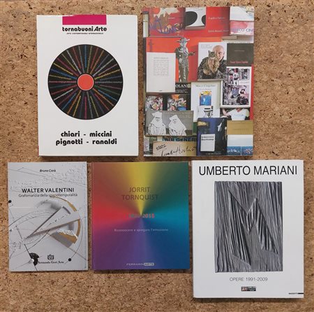 ARTE ITALIANA DEL DOPOGUERRA - Lotto unico di 5 cataloghi